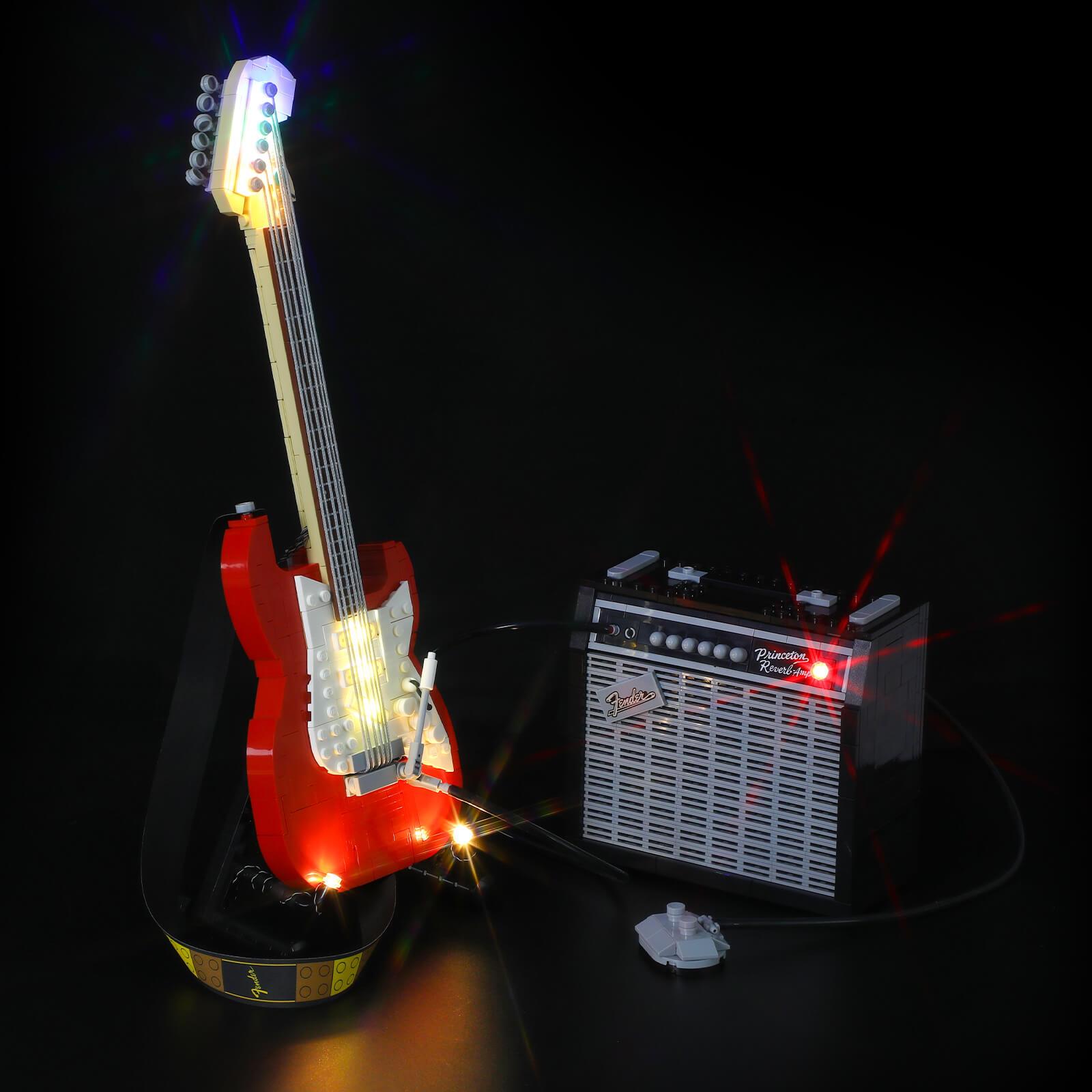 Lego Fender Stratocaster 21329 Light Kit(With Sound) – Briksmax