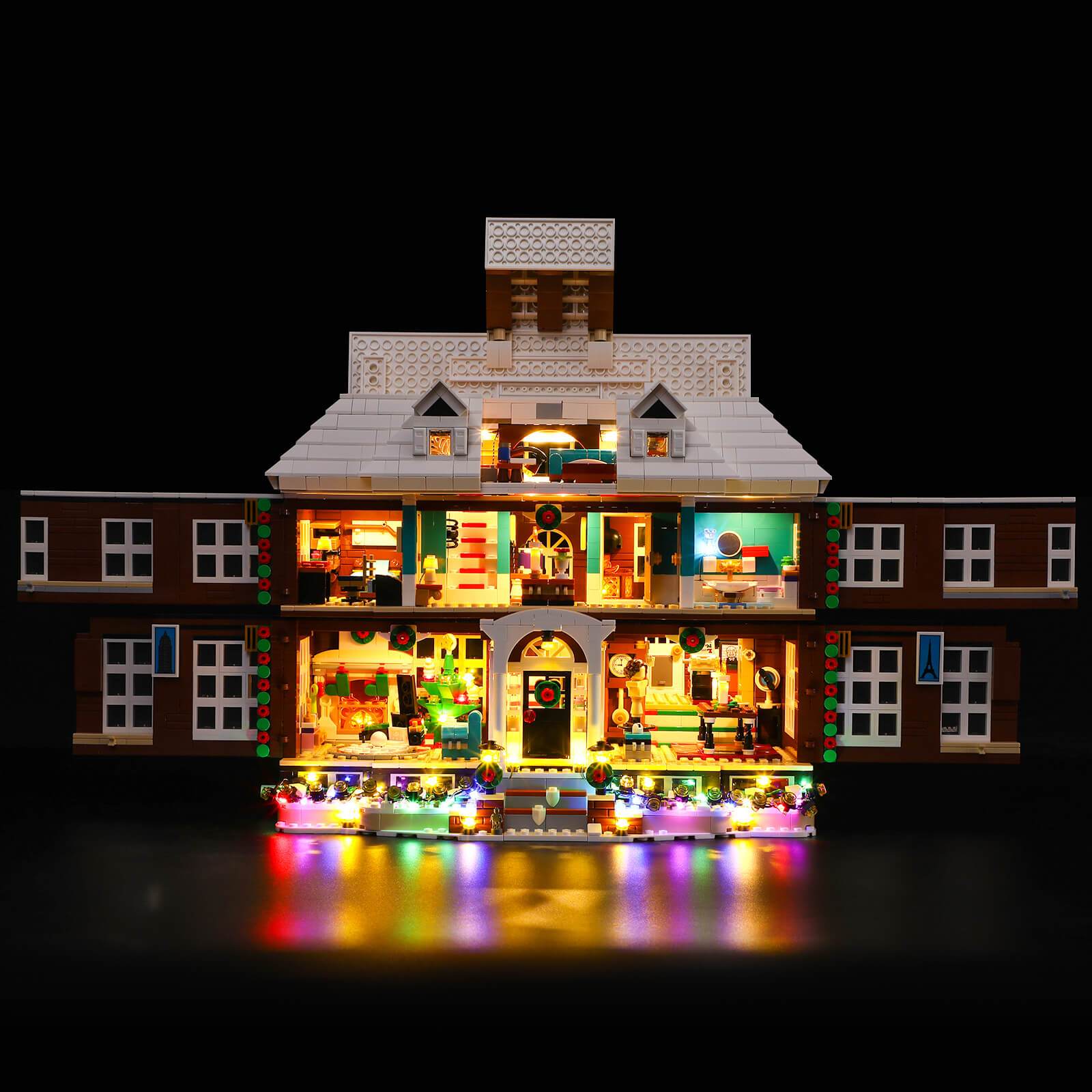 Lego house with lights hot sale