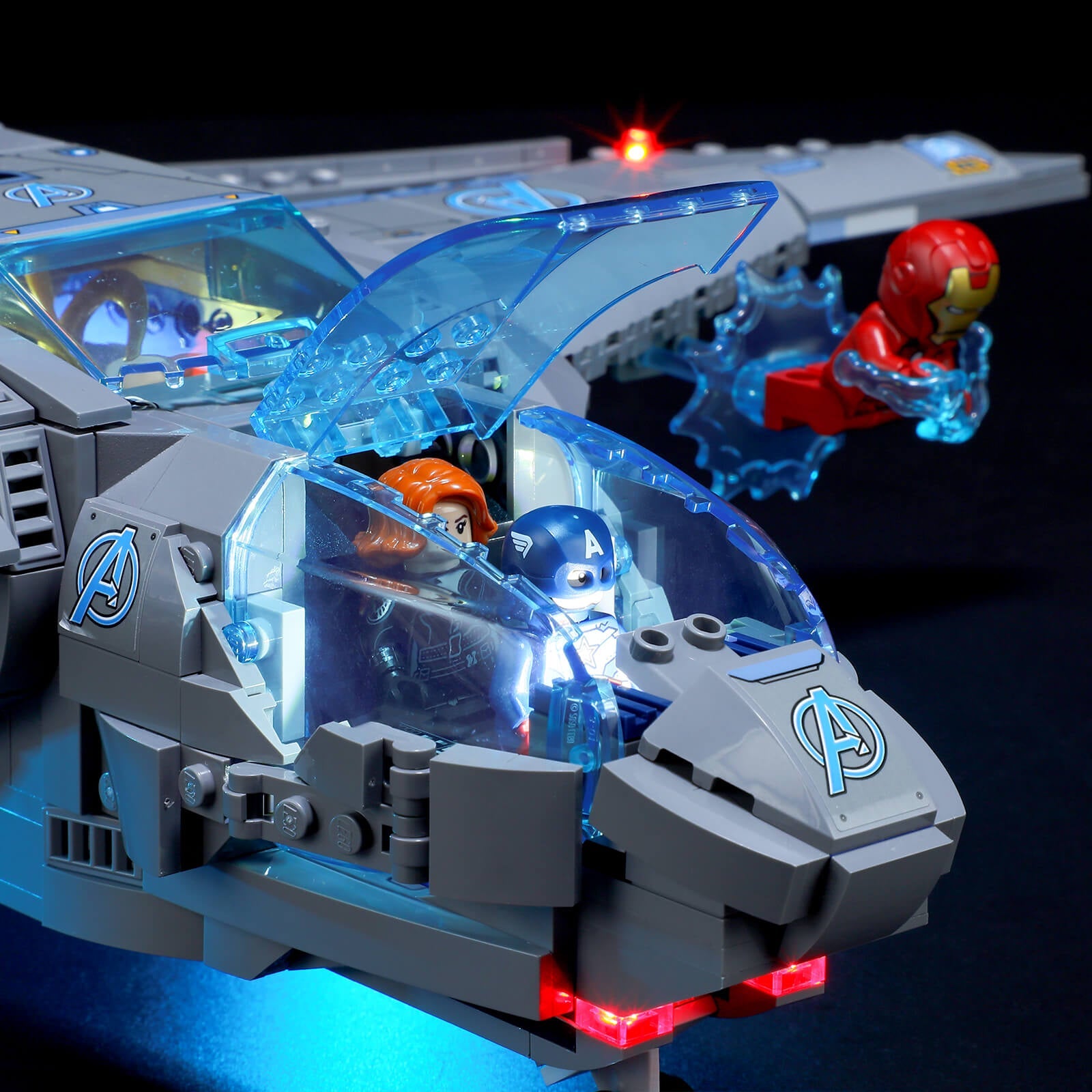 Lego cheap quinjet avengers