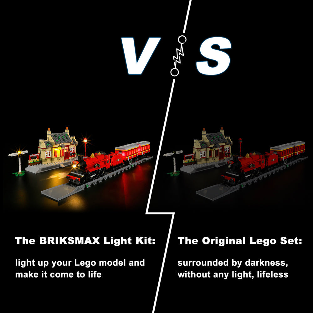 Briksmax Light Kit For Hogwarts Express ™ Train Set with Hogsmeade