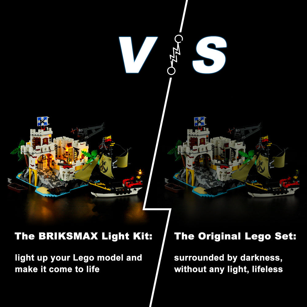 BriksMax Light Kit For LEGO Eldorado Fortress 10320 Briksmax