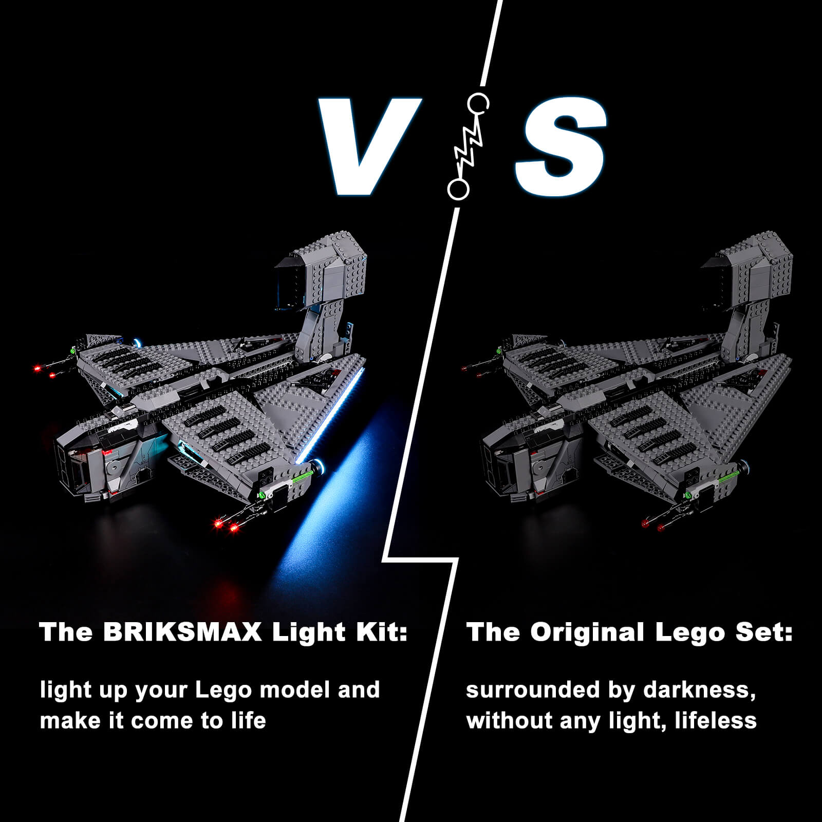 Briksmax Light Kit For The Justifier 75323