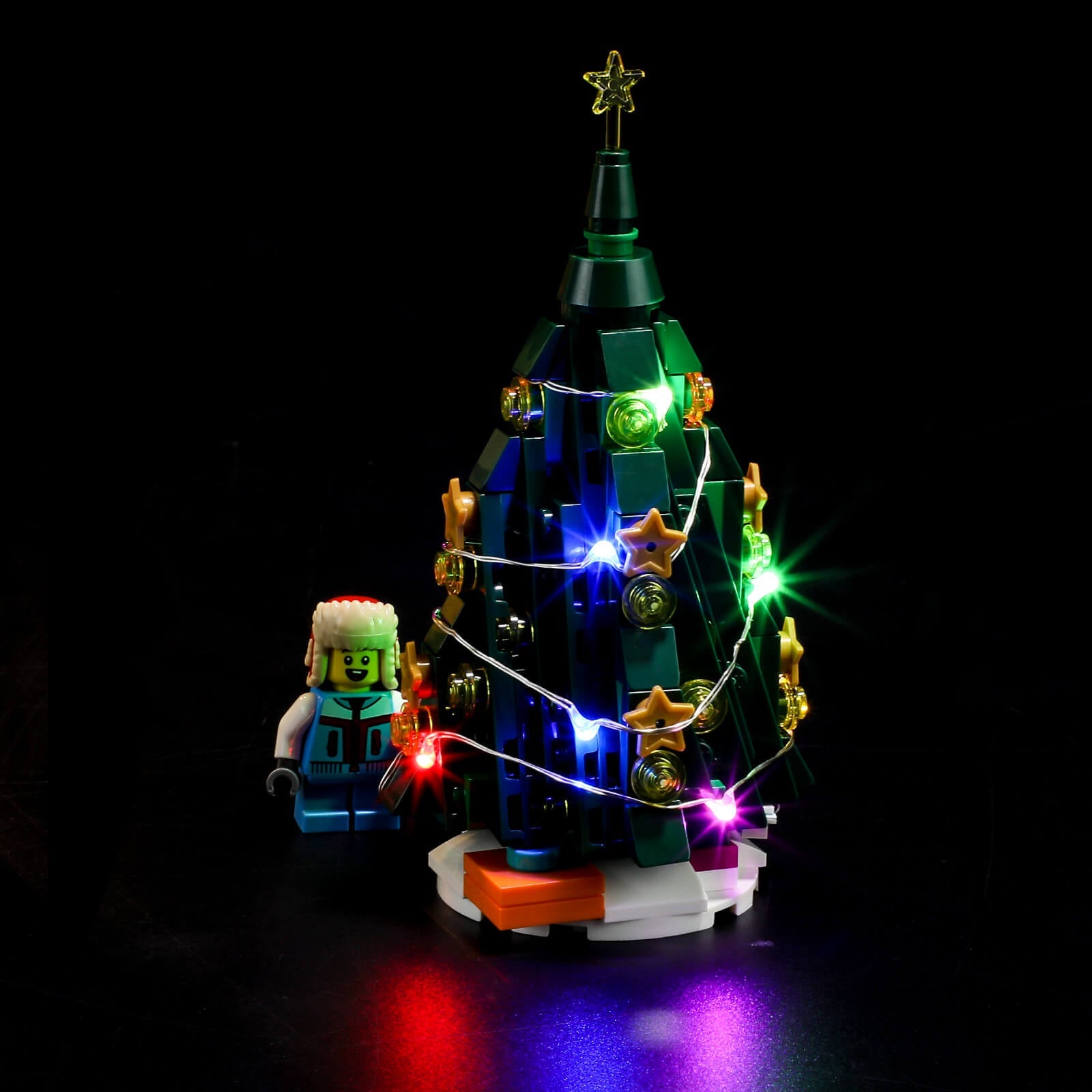 Lego best sale christmas lights