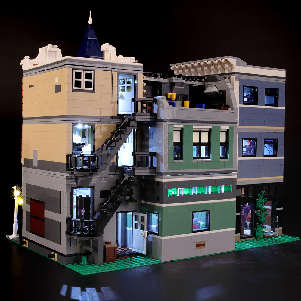 Light Kit For Assembly Square 10255 With Amazing Night Mode