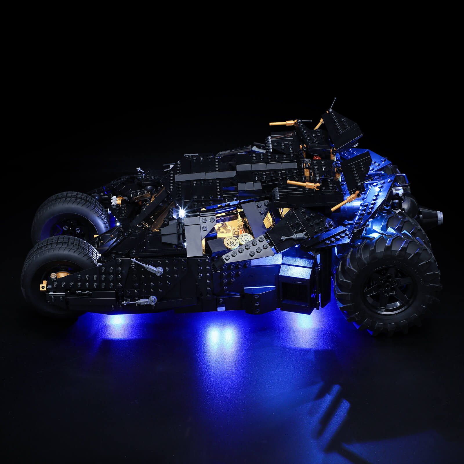 Lego discount batmobile lights