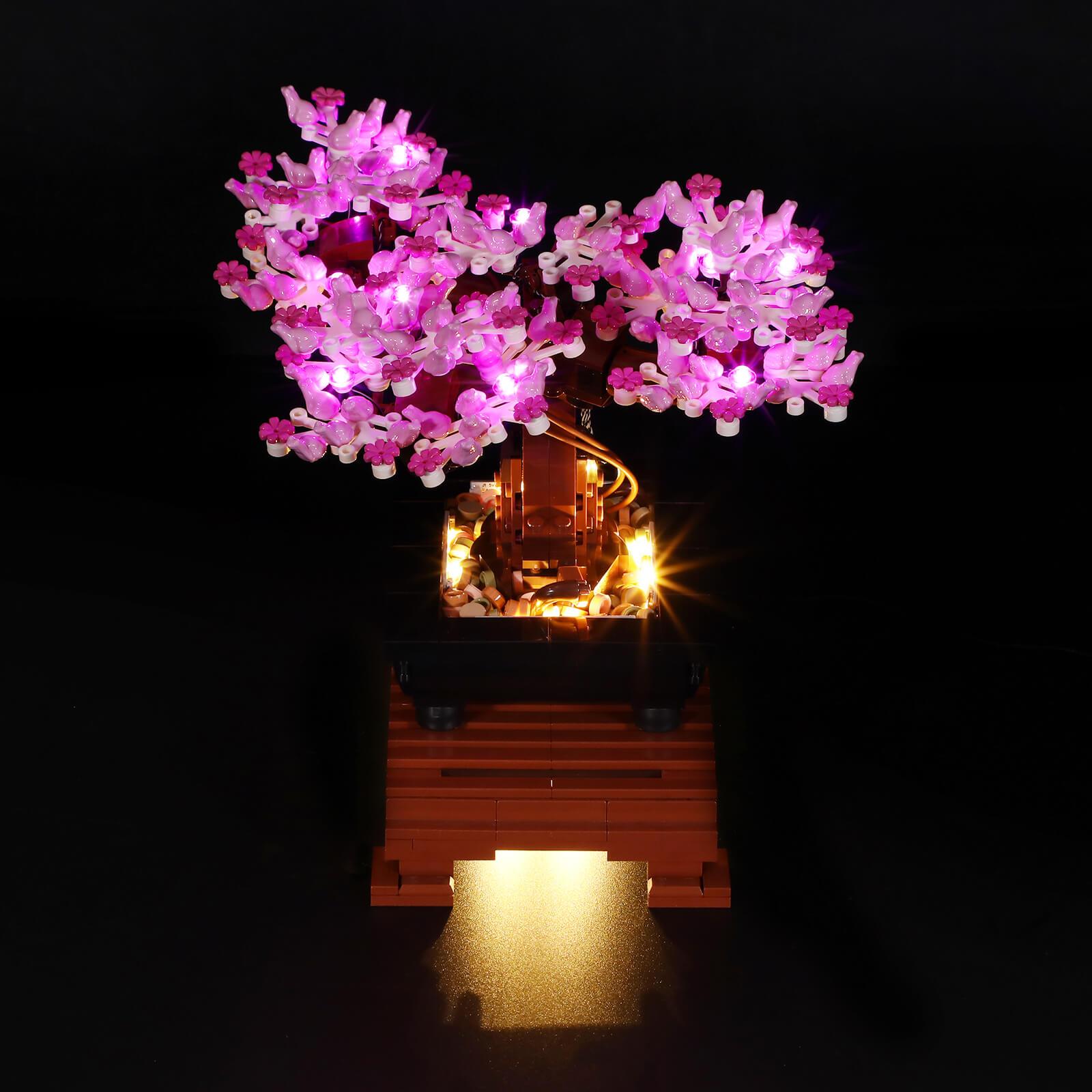 Light Kit For Lego Bonsai Tree 10281 Pink Blossoms Briksmax