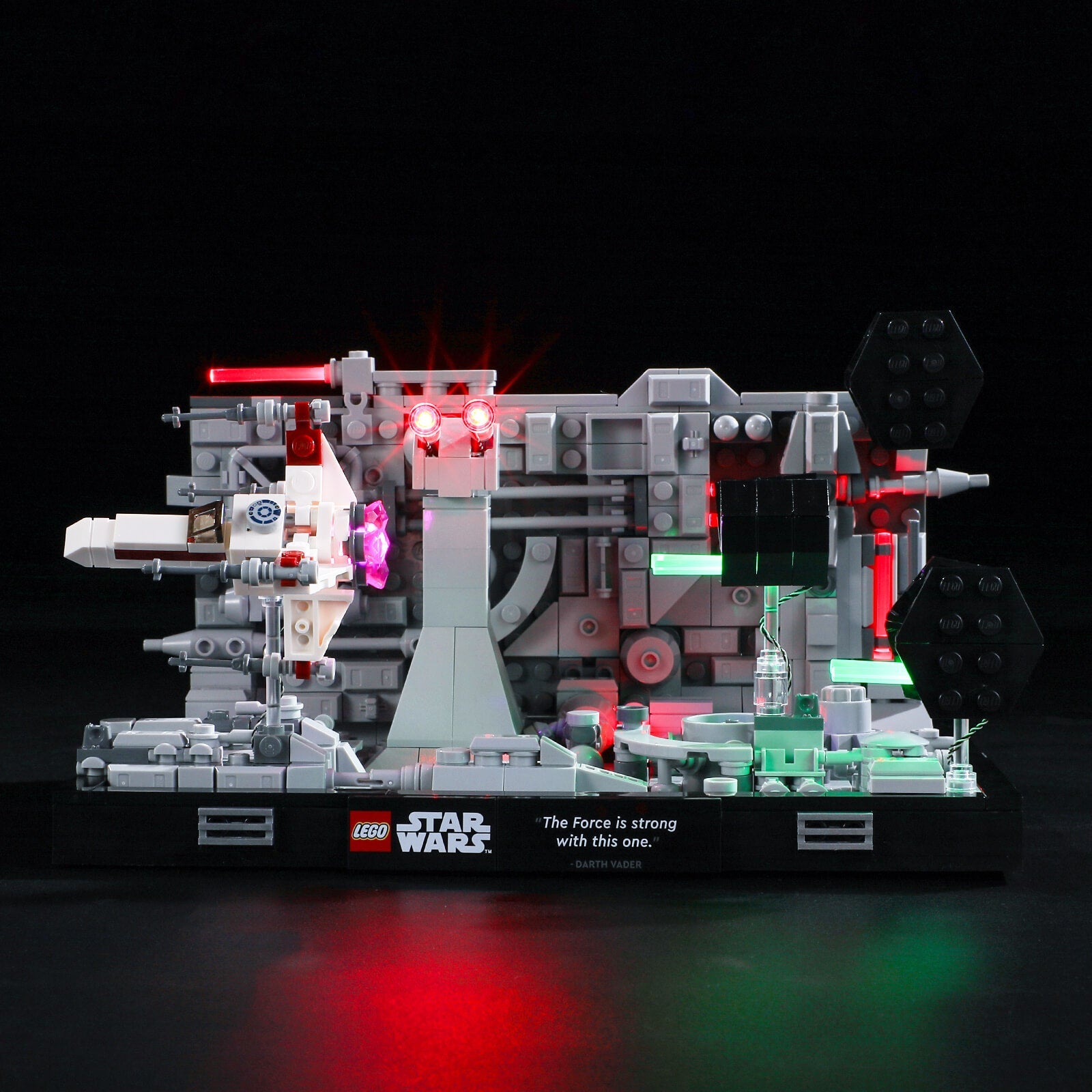 Lego Death Star Trench Run Diorama 75329 Light Kit – Briksmax