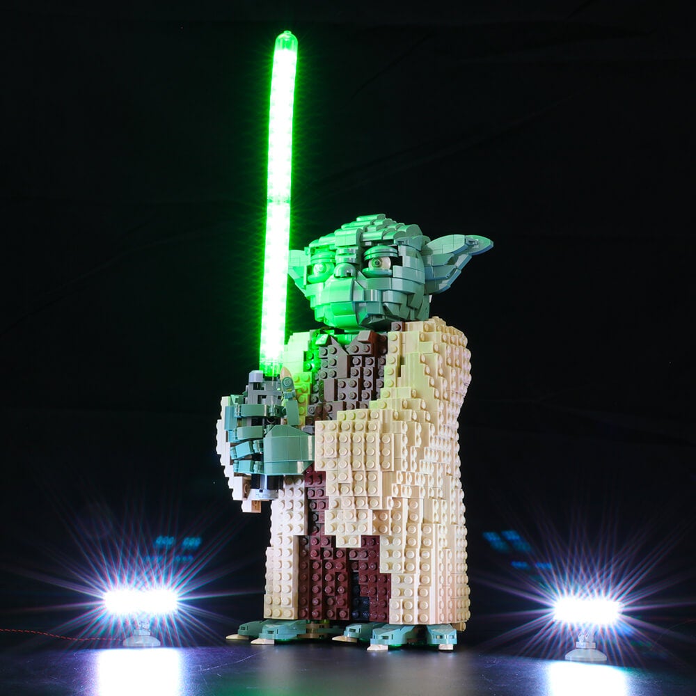 James Dyson Allergisk specificere Lego Star Wars Moc Ideas: Yoda 75255 Light Kit – Briksmax