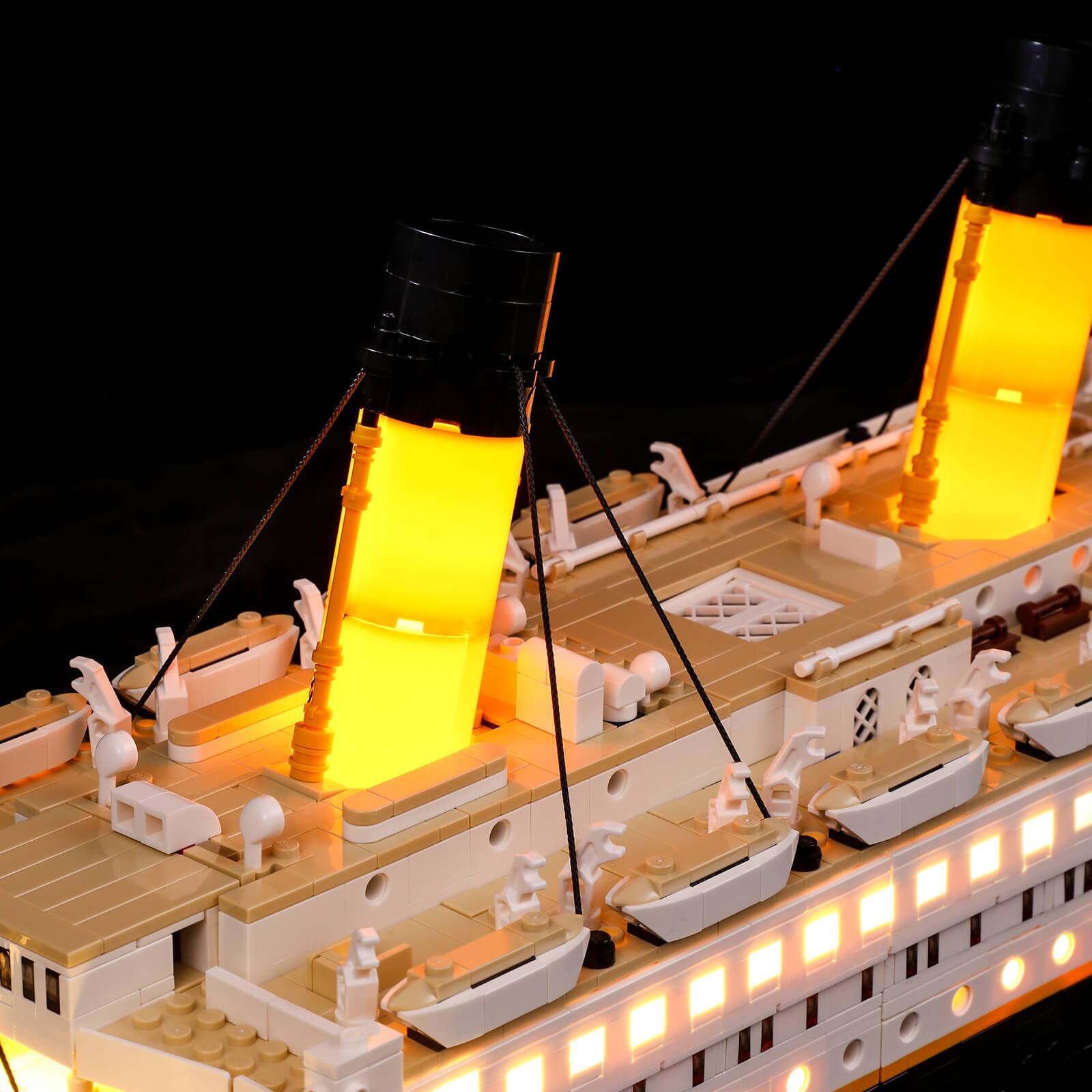 Lego Titanic 10294 Light Kit Amazing Night Mode Briksmax