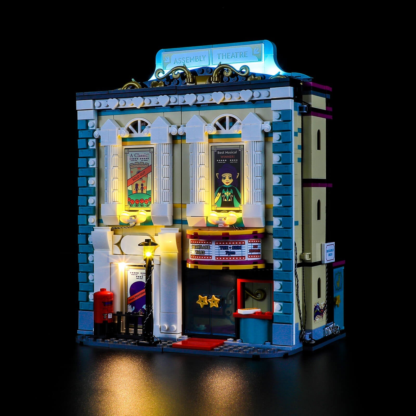 – Briksmax 41714(Amazing School Andrea\'s For Night Theater Kit Light Mode) Lego