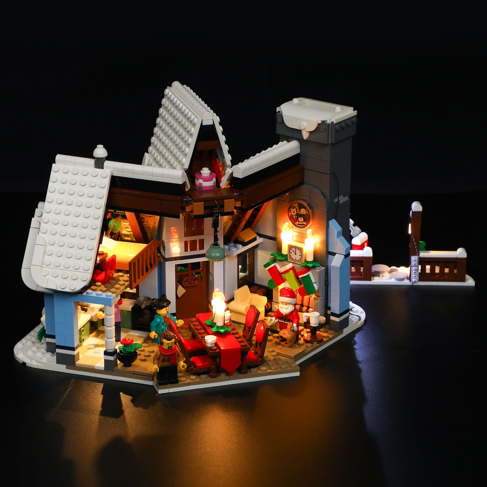 LEGO Light Kit For Santa s Visit 10293 Easy to install Briksmax