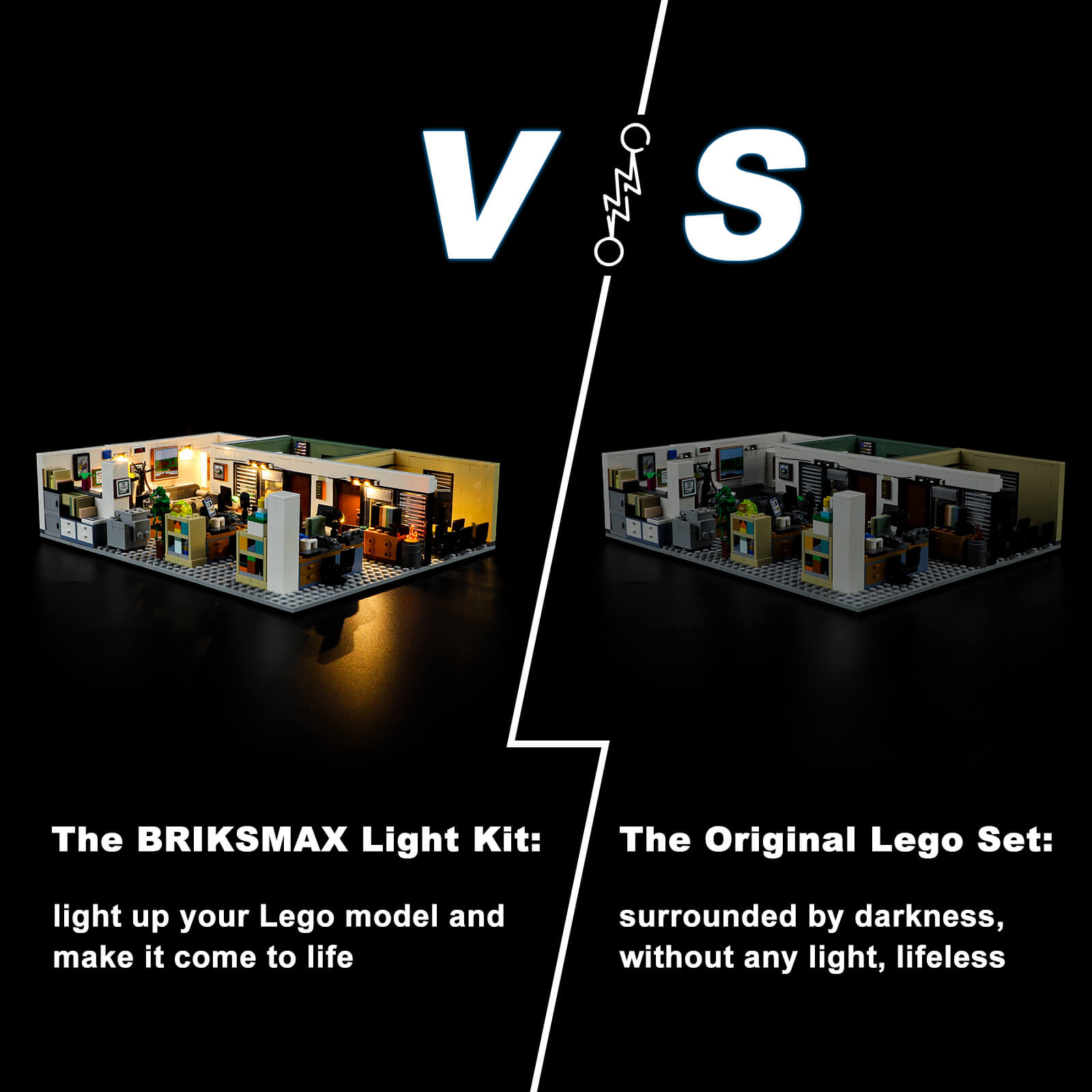 Briksmax Light Kit For The Office 21336