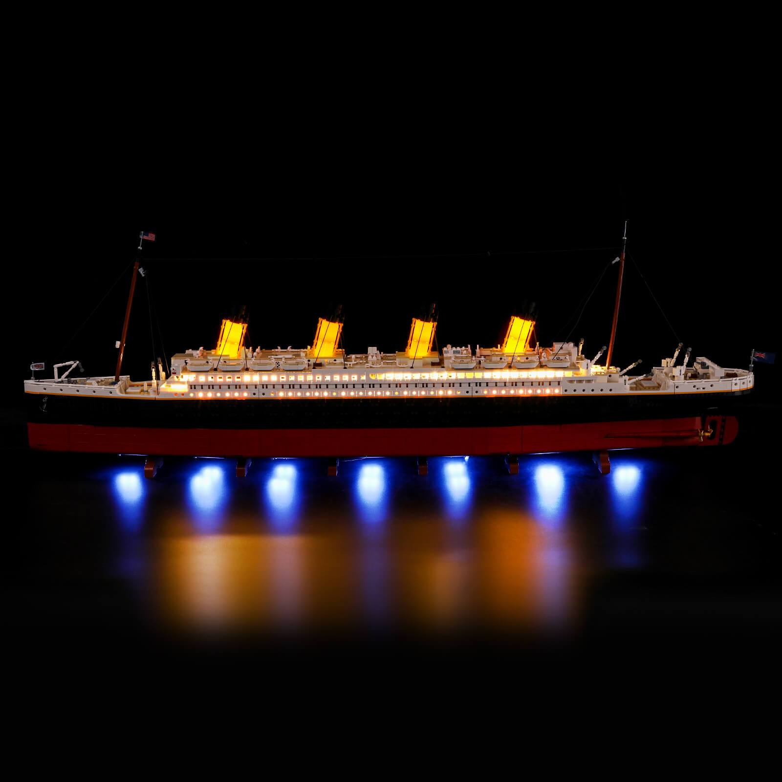 Lego Titanic 10294 Light Kit Amazing Night Mode Briksmax